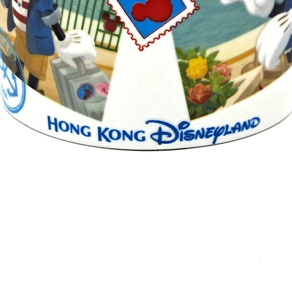Disneyland Hong Kong Mickey Mouse Passport Mug -Rope Handle-RARE! - Picture 5 of 7
